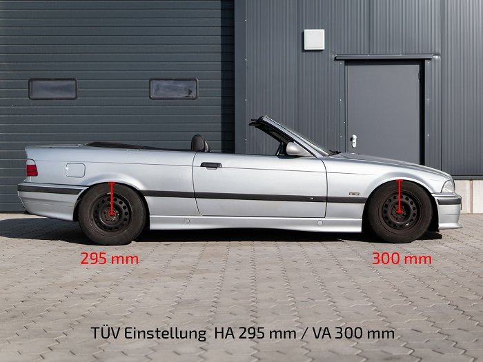 TA Technix Gewindefahrwerk Deep  härteverstellbar für BMW 316i Typ E36 (Limousine) 
